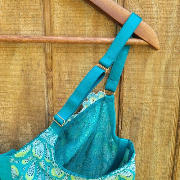 Savage X Fenty Savage Not Sorry Unlined Balconnette Bra Womens Size 38DD - Picture 5 of 9